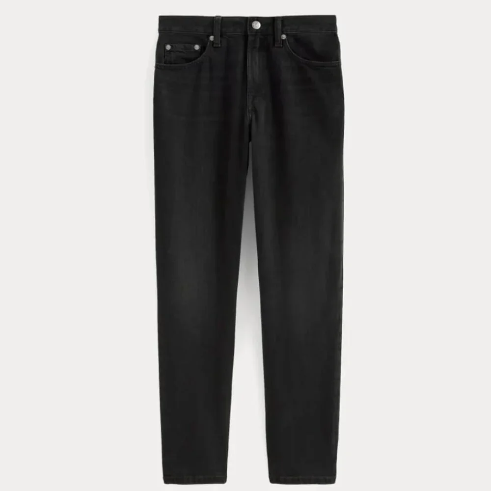Free shipping! Everlane The Super-Soft Relaxed Jean - Black (Stormy) Size 25 - Picture 2 of 13
